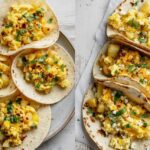 Morning Breakfast: Potato, Egg, & Cheese Breakfast Tacos
