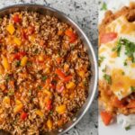 Cheesy Pepper & Beef Harvest Rice Bowl