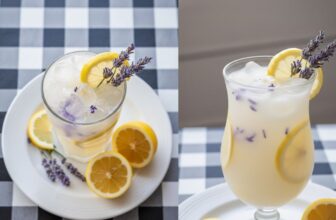 Creamy Coconut Lavender Lemonade Mocktail