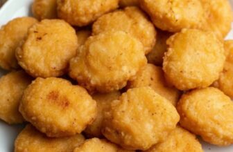 Homemade Golden Copycat Chicken Nuggets