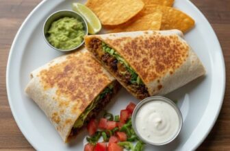 Loaded Protein Packed Bean Wrap