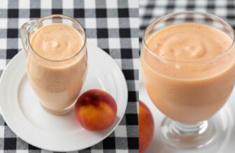 Refreshing Citrus Peach Vanilla Shake