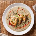 Creamy Black Pepper Indian Cottage Cheese White Gravy