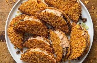 Revolutionary Chip Crusted Crispy Tacos