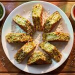 Veg Cheese Chili Corn Grill Sandwich