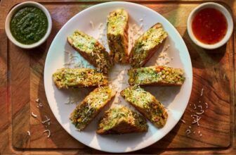 Veg Cheese Chili Corn Grill Sandwich