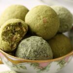 Almond Matcha Cookies