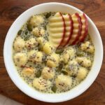 Golden Saffron Chia Pudding Breakfast Bowl