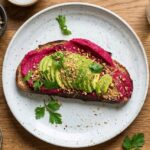 Homemade Beetroot Hummus