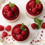 Mini Raspberry Cheesecakes