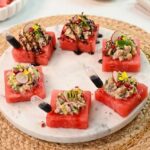 Watermelon Chaat Bites