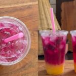 Mango Dragon Fruit Lemonade Refresher