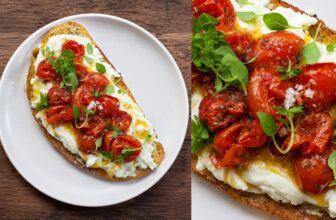 Cherry Tomato Toast