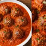 Stovetop Meatballs in Marinara