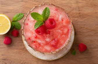 Honey Raspberry Mocktail