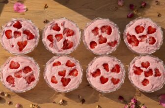 No Bake Strawberry Cottage Cheese Dessert