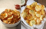 Crunch Time: Air Fryer Potato Chips