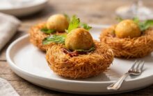 Bird’s Nest Recipe The Show-Stopping Crispy Potato and Paneer Appetizer