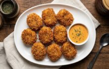 Cheesy Potato Croquettes Crispy Golden Bites with Gooey Mozzarella Centers