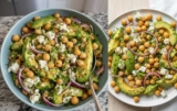 Make Chickpea Feta Avocado Salad