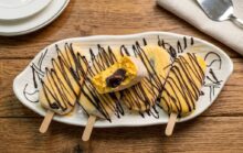Homemade Chocolate Filled Mango Ice Cream: A Delicious Tropical Treat