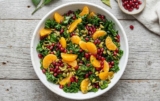 Citrus Pomegranate Kale Salad with Honey Lemon Vinaigrette: The Winter Bowl You’ll Make on Repeat