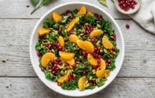 Citrus Pomegranate Kale Salad with Honey Lemon Vinaigrette: The Winter Bowl You’ll Make on Repeat