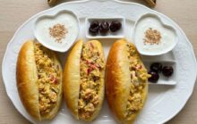 Cloud Soft Chicken Sandwich Bread & Savory Filling