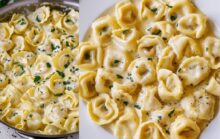 Creamy Asiago Cheese Tortellini