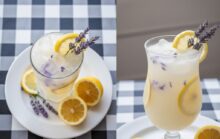 Creamy Coconut Lavender Lemonade Mocktail