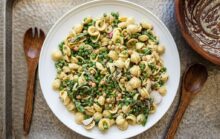 Spring in a Bowl The Herby, Creamy Orecchiette Pasta Salad With Honey Dijon Dressing