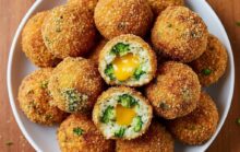 Crispy Golden Broccoli Cheddar Bites