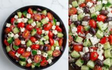 The 5 Minute Easy Greek Salad