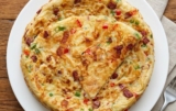 Fluffy Cheesy Sausage & Veggie Savory Flatbreads