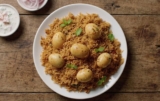 One Pot Meal: Fragrant Egg Pulao (Spiced Egg Rice)