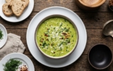 High Protein Broccoli Feta Soup The Creamy, Roasted, 19 Gram Protein Bowl