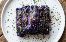 High Protein Red Cabbage Rolls The Stunning, Plant-Based Stuffed Cabbage Recipe