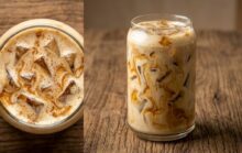 Honey Cinnamon Latte The Sweet, Spiced, Honey-Cream Topped Iced Coffee