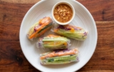 Low Carb, High Protein Summer Rolls The Fresh, Light, Tofu Filled Rolls With a Peanut Dipping Sauce