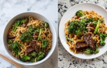 Make Beef and Broccoli Ramen Stir Fry