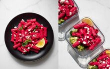 Make Beetroot Pink Sauce Pasta