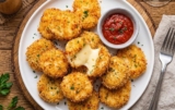 Melty Panko Crusted Cheese Bites