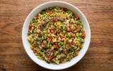 Orange Miso Edamame Salad With Bright Citrus Vinaigrette