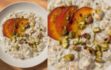 Peach Overnight Oats Meal Prep: A No Cook Breakfast Ready When You Wake Up