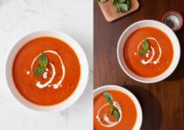 Roasted Tomato Basil Bisque
