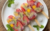 Summer Refresher: No Added Sugar Rainbow Fruit Popsicles