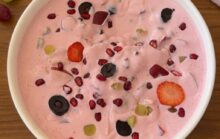 The High Protein Revolution: Guilt Free Strawberry Fruit Custard