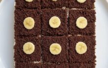 The XXL Mole Cake: A Chocolatey, Creamy Hidden-Banana Surprise