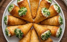 Party Appetizer: Ultra Crispy Savory Hand Cones