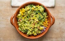 Vegan Mango Mama Salad With Creamy Cilantro Lime Dressing